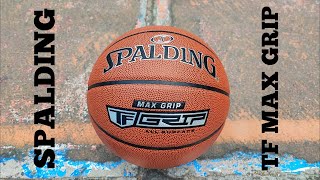 balón SPALDING TF MAX GRIP de basketball baloncesto Review en español [upl. by Panta]