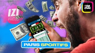 Les paris sportifs la nouvelle hype dangereuse • IZI NEWS [upl. by Annim515]