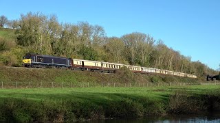 67005 Belmond British Pullman  Historic Bath  Avoncliff  201124 [upl. by Annecorinne471]