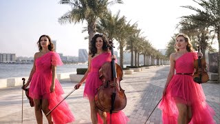 Best pop songs 20212022 Halo Strings String Trio in Dubai [upl. by Botti]