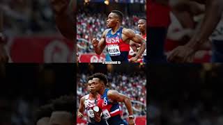 The Electrifying Moment Team USA Set a New 4x100 Relay Record [upl. by Anir]