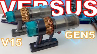 Dyson Gen5Detect Vs Dyson V15  Is It Worth The Upgrade [upl. by Hras]