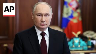 Putin calls on Russians to vote in the election [upl. by Aelat]