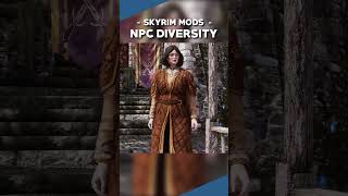 The Best Mods For Diversivied NPCs In Skyrim [upl. by Auos]