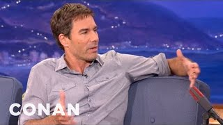 Eric McCormack Is Not Ashamed To Ride A Vespa  CONAN on TBS [upl. by Sadonia]