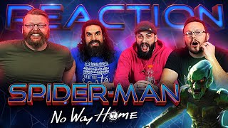 SPIDERMAN NO WAY HOME  Official Trailer REACTION [upl. by Vernice]