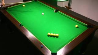 3ème Exercice billard 8 pool anglais blackballbosse [upl. by Esiralc]