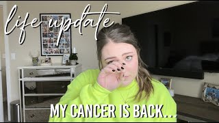 LIFE UPDATE  MY CANCER IS BACK [upl. by Wj]