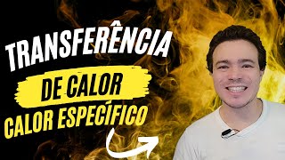 😉Calor específico taxa de transferência de calor fluxo de calor  Análises Termodinâmicas👨‍🔬 [upl. by Yenitirb535]