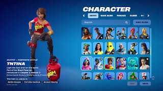 All My Fortnite Skins [upl. by Ahseit]