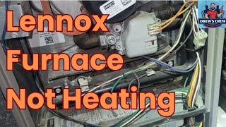 Lennox Furnace Not Heating  Furnaces [upl. by Torray]