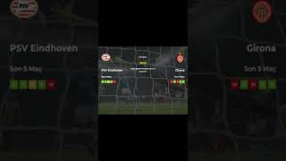 PSV Eindhoven Girona İddaa Tahminleri 5 Kasım 2024 shorts [upl. by Kylen]