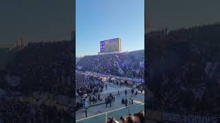 La reazione della Curva Fiesole al primo gol di Kean in FiorentinaHellas Verona [upl. by Riffle971]