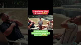 mannheimer flachwitze witze comedyshort flachwitzchallenge lustigevideos [upl. by Ltney]