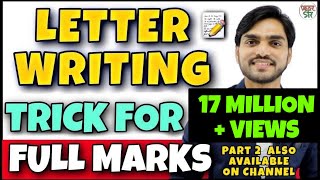 Letter Writing in English Trick  Letter Writing  Letter Writing in HindiEnglish FormatCBSE 1012 [upl. by Pammi805]