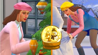 Getting festive by completing the ‘enjoying Winterfest’ aspiration  Sims 4 aspiration [upl. by Hras587]