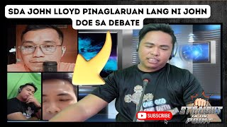 SDA John Lloyd ng Apologists of Truth PINAGLARUAN NI JOHN DOE ALABADO [upl. by Rehpotsrihc]