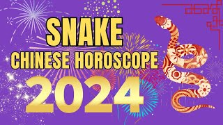 Snake Chinese Horoscope 2024 Predictions  Ziggy Natural [upl. by Alta485]