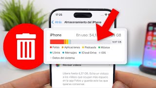 Cómo eliminar DATOS DEL SISTEMA del iPhone CORRECTAMENTE ✅ [upl. by Yttocs743]