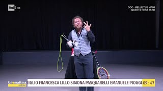 Federico Benuzzi il giocoliere della scienza  Unomattina estate  29072021 [upl. by Jandel55]