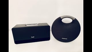 Teufel Boomster NG vs HK Onyx Studio 5 Sound Comparison [upl. by Sukramal]