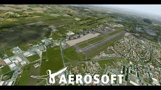 Aerosoft Official Roma Ciampino X Video [upl. by Aicnilav224]