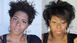 How My 4C Hair Reacted to Wen Products [upl. by Lasyrc261]