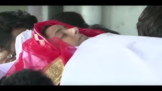 Pratyusha Banerjee FUNERAL Full Video [upl. by Siramaj]