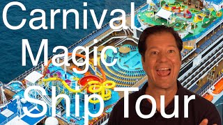 Carnival Magic Review  Full Walkthrough  Cruise Ship Tour  Carnival Cruise Lines [upl. by Ardnekat]