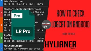 How to check the logcat on an Android Root [upl. by Siuoleoj206]