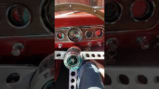 1966 mustang Straight pipe exhaust [upl. by Edecrem340]