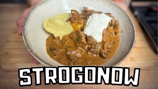 Przepis na Stroganow Beef Strogonoff [upl. by Faires]