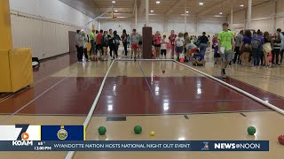 Special Olympics Kansas hosts bocce ball tournament [upl. by Yadnus]