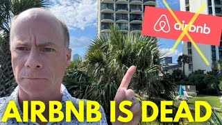 The Airbnb Meltdown Collapse Of Short Term Rentals [upl. by Chrisse]