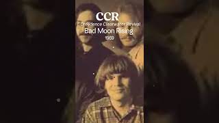 CCRCreedence Clearwater Revival Bad Moon Rising 1969 [upl. by Buffum]