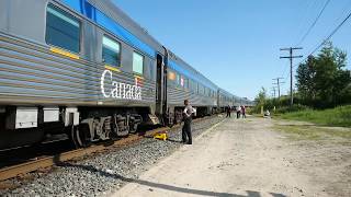 07142017 Riding VIA The Canadian  Toronto to Edmonton Part 1 [upl. by Jeggar]