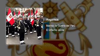 Marcha Militar Angamos  Instrumental [upl. by Binnings]