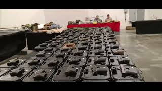 RK Gun Show Springfield Missouri Half a Million in Guns by One Vendor [upl. by Adnohsek580]