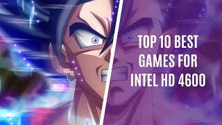 Top 10 Best PC Games for Intel HD Graphics 4600 [upl. by Nanice]