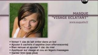 Trucs et astuces un masque quotvisage éclatantquot [upl. by Beedon]