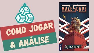 Como Jogar amp análise Mazescape Ariadne [upl. by Epoh933]