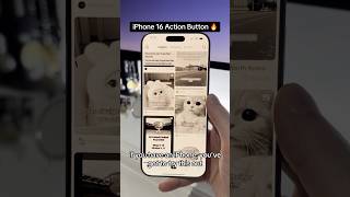 How to reduce iPhone distractions with the Action Button by using Color Filters ios18 iphone16 [upl. by Aicinod]