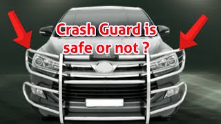 Crash guard for car is safe  Why it is banned by goverment   தெளிவான விளக்கம் [upl. by Ahsyla]