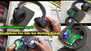 Intex Headphone Repair 🎧 Headphone One Side Not Working Repairintext [upl. by Guenna]