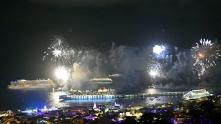 New Years Eve in Madeira 2019 2020  Show of Fireworks [upl. by Bogey]