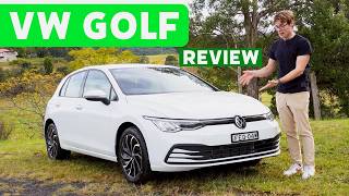 2024 Volkswagen Golf BASE MODEL Review My favourite hatchback [upl. by Nyledaj]