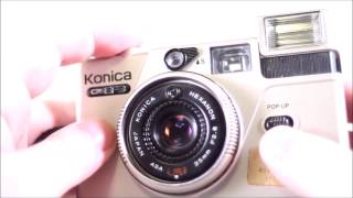 Konica C35 EF3 Operating [upl. by Compton]