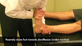 Dorsiflexion Maneuver Test CR [upl. by Nerrual]