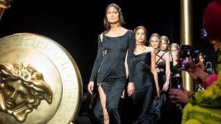 Versace Womens FallWinter 2019  Fashion Show [upl. by Patterman]