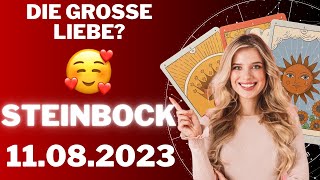 Steinbock ♑️ ❤️ DIE GROSSE LIEBE KOMMT 🥰 Horoskop  11August 2023 steinbock tarot [upl. by Orodisi135]